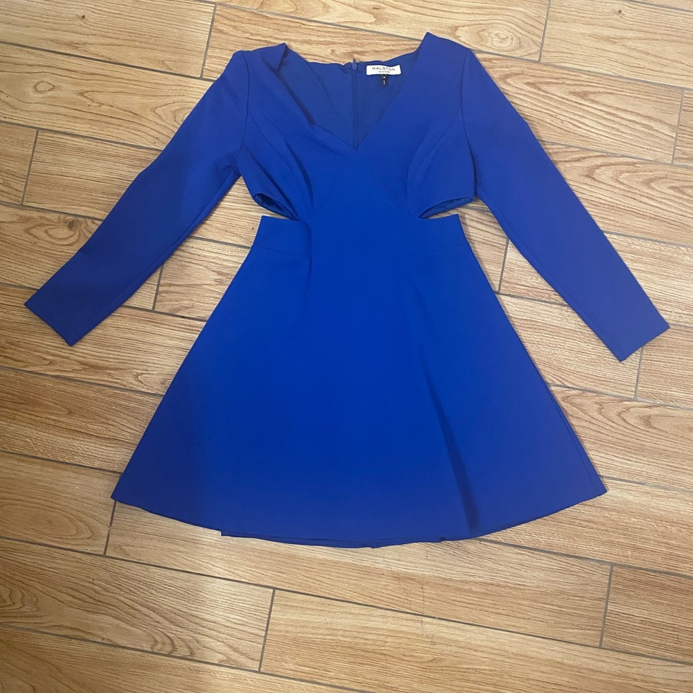 Halston Heritage Cut-Out Dress Size 8